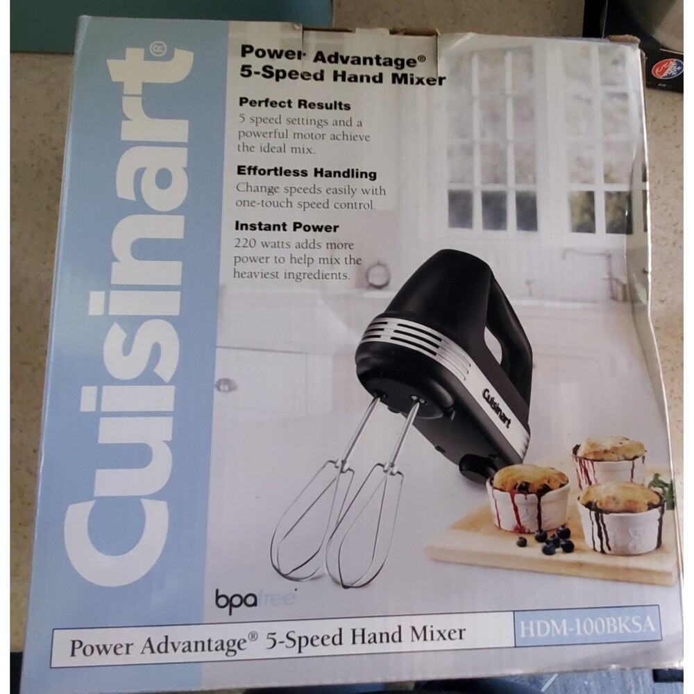 Cuisinart Power Advantage 5 Speed Mixer Black